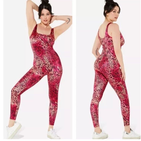 Yitty Headliner Shaping Catsuit Jumpsuit Purple Galaxy Small Clubwear Athleisure - Picture 2 of 15